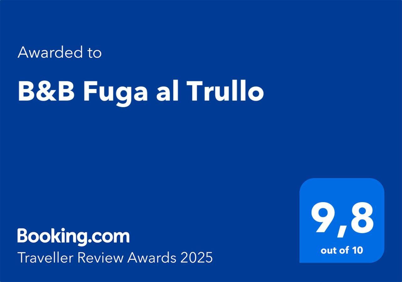 B&B Fuga Al Trullo Остуни Экстерьер фото